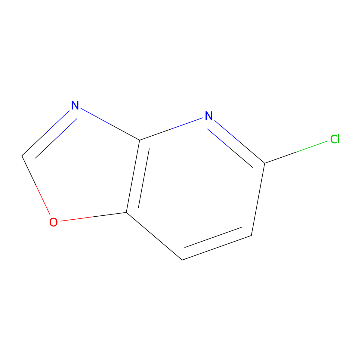 5-Chloro-[1,3]oxazolo[4,5-b]pyridine molecular structure, CAS 1782851-37-9