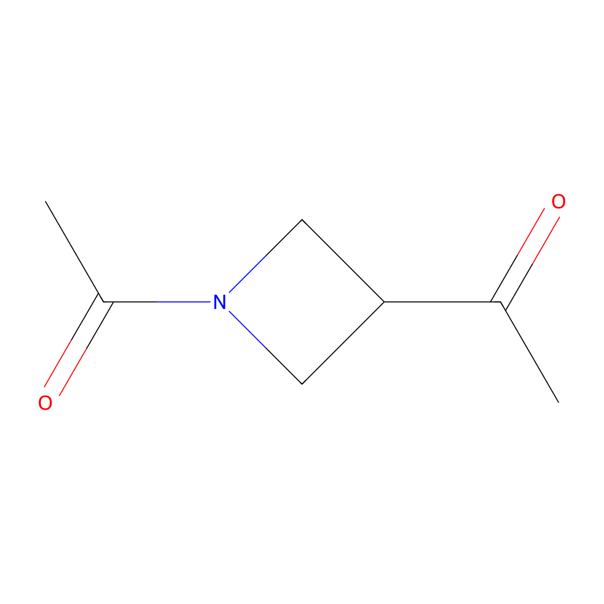 1-(3-Acetylazetidin-1-yl)ethan-1-one molecular structure, CAS 1782897-90-8