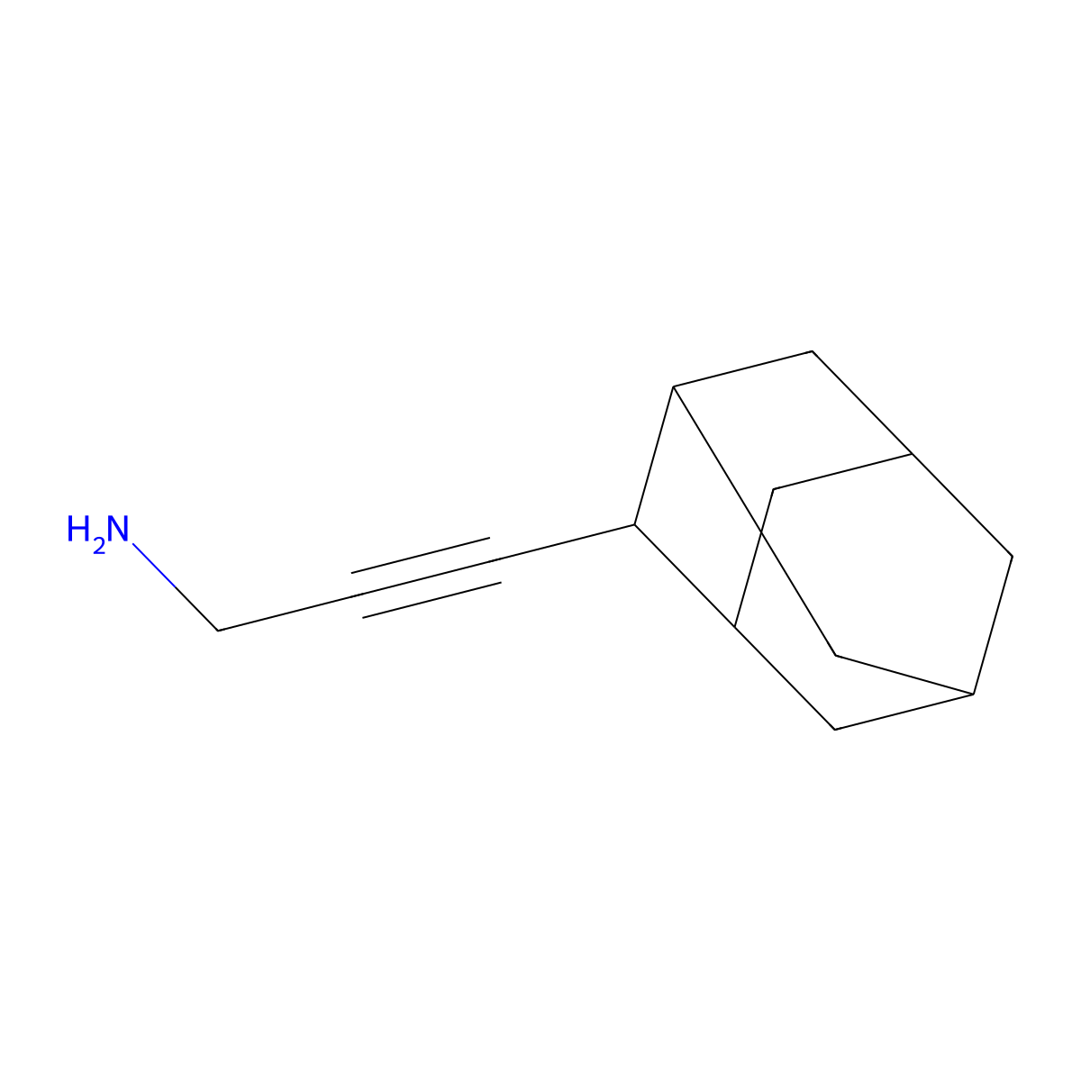 3-(Adamantan-2-YL)prop-2-YN-1-amine molecular structure, CAS 1782909-46-9