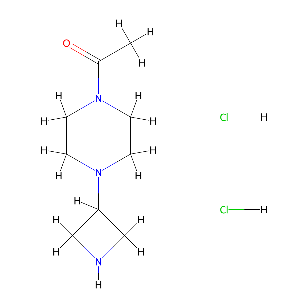 Acetylaminoazetidine molecular structure, CAS 178312-01-1