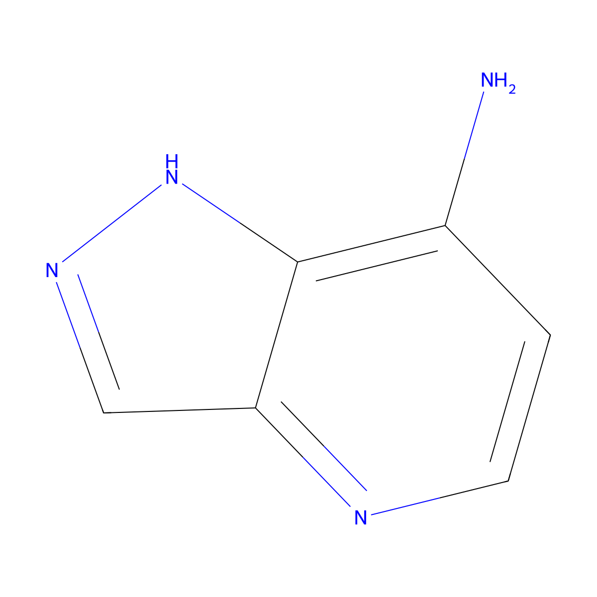 2h-Pyrazolo[4,3-b]pyridin-7-amine molecular structure, CAS 1783396-26-8