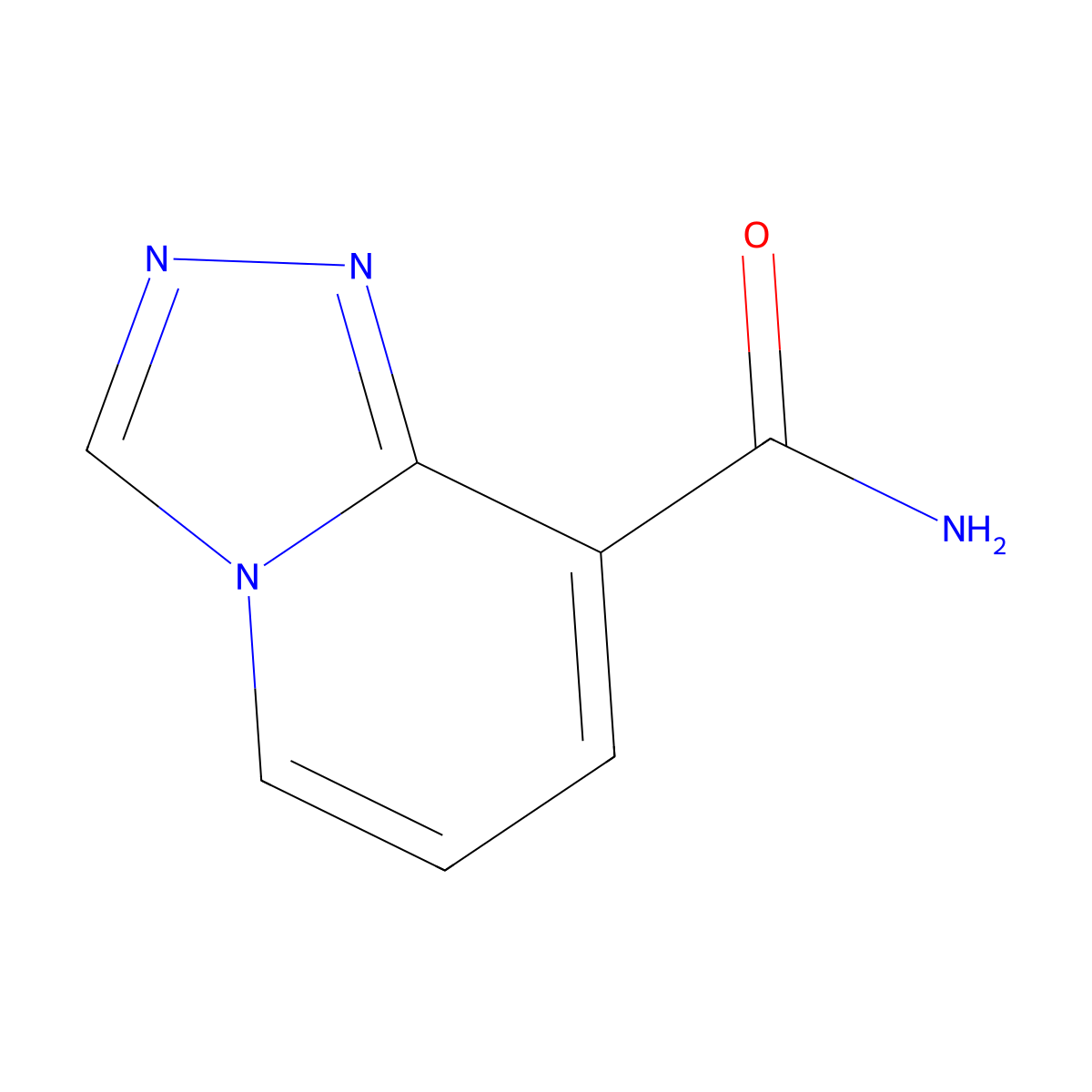 [1,2,4]Triazolo[4,3-a]pyridine-8-carboxamide molecular structure, CAS 1783411-02-8
