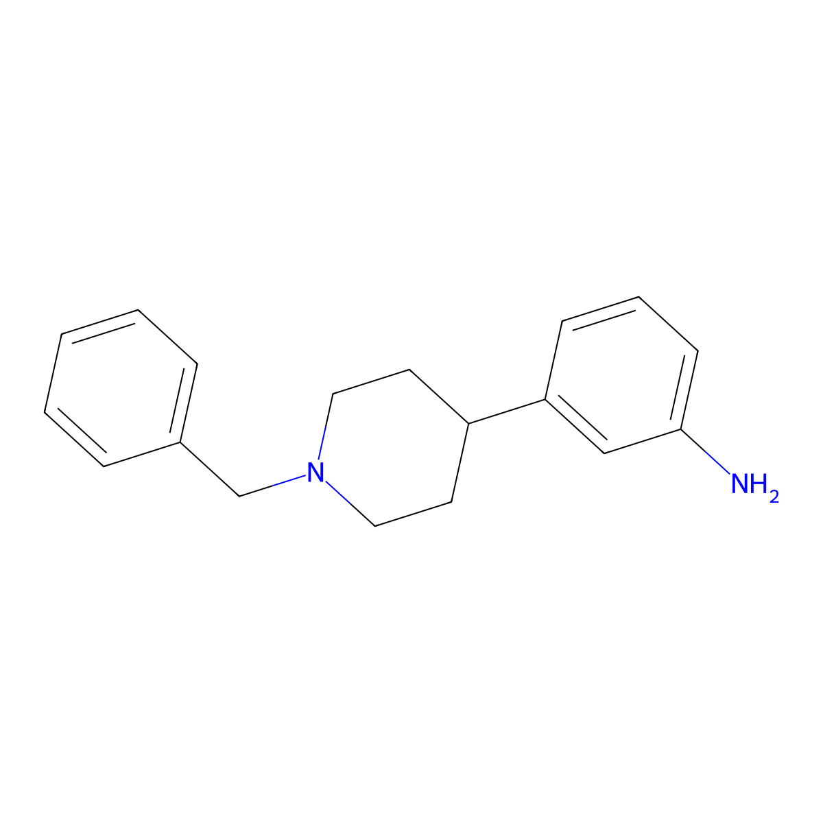 3-(1-Benzylpiperidin-4-yl)aniline molecular structure, CAS 1783503-38-7