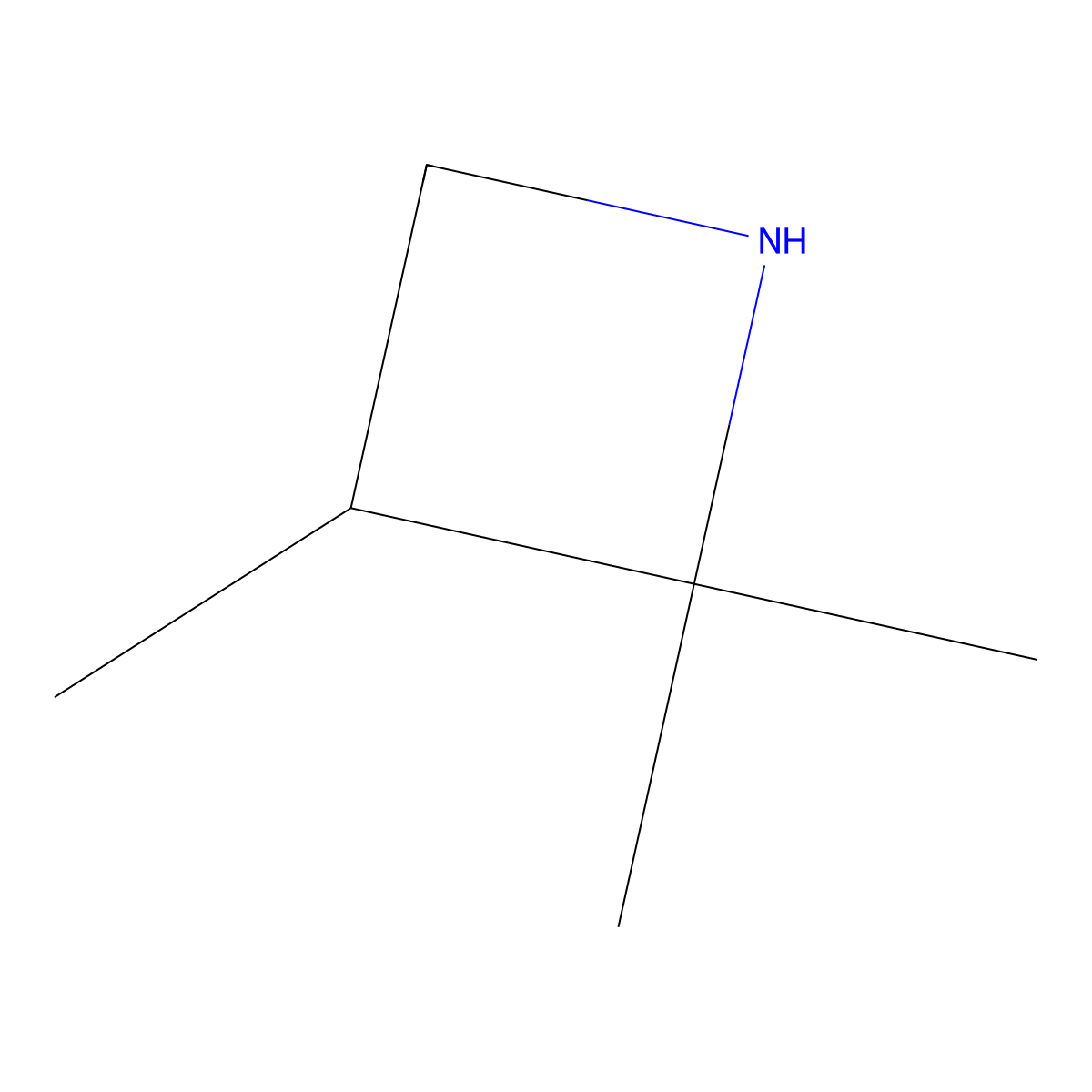 2,2,3-Trimethylazetidine molecular structure, CAS 1783518-91-1