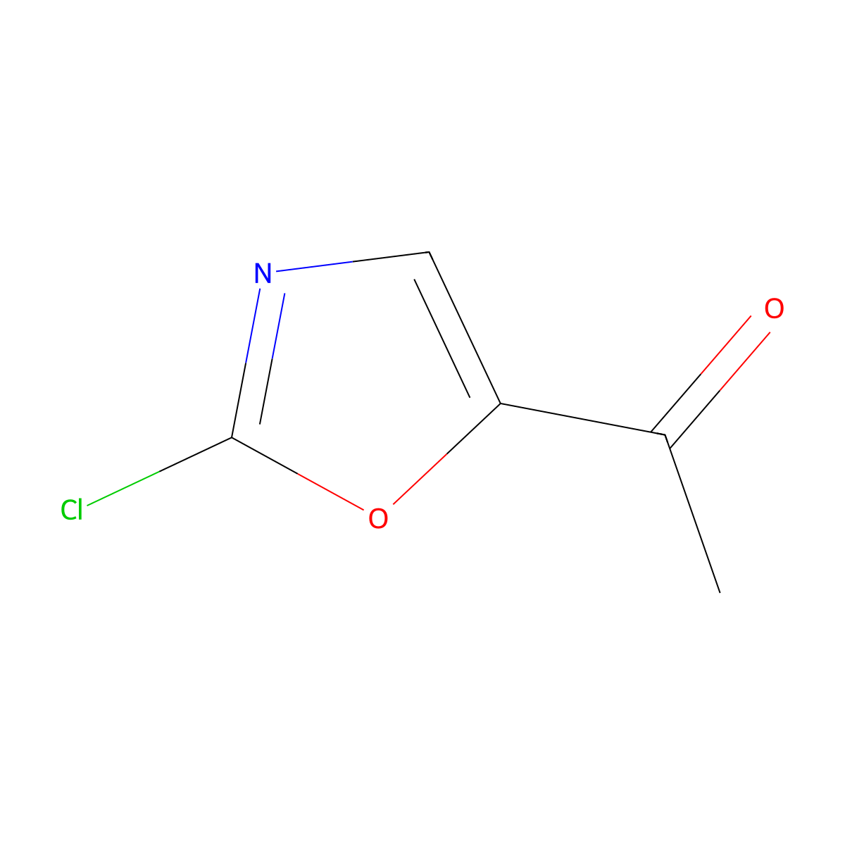 1-(2-Chlorooxazol-5-yl)ethanone molecular structure, CAS 1783524-73-1