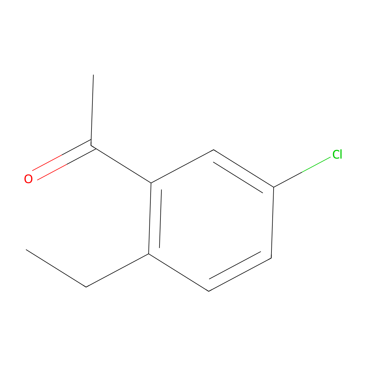 1-(5-Chloro-2-ethylphenyl)ethanone molecular structure, CAS 1783576-49-7