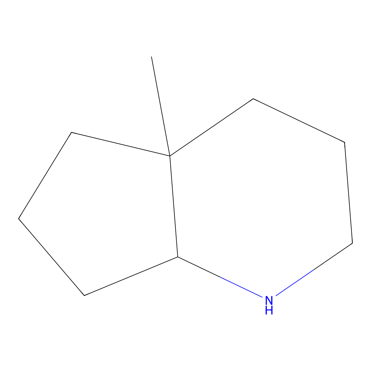 4A-methyloctahydro-1H-cyclopenta[b]pyridine molecular structure, CAS 1783699-49-9