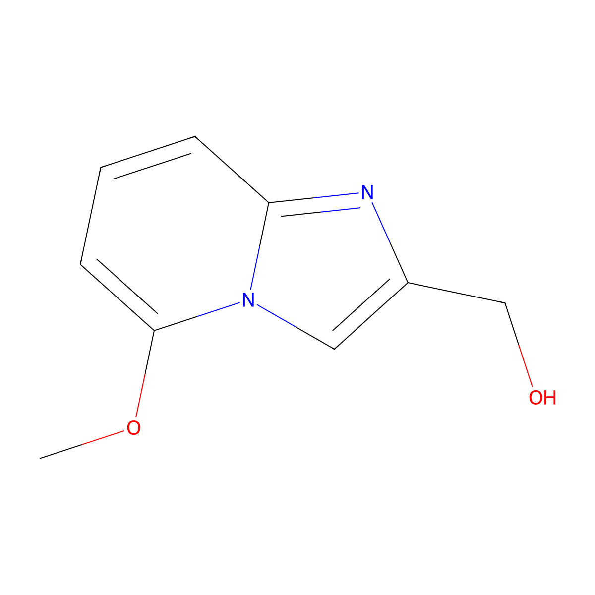 (5-Methoxy-imidazo[1,2-a]pyridin-2-yl)-methanol molecular structure, CAS 1783772-86-0