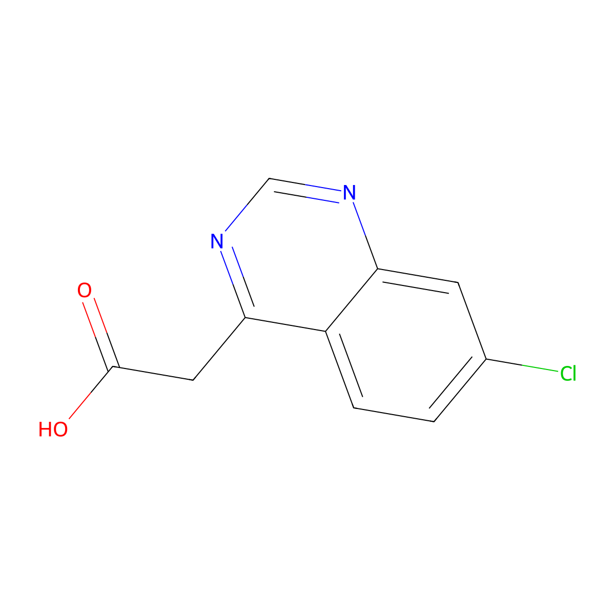 7-Chloroquinazoline-4-acetic Acid molecular structure, CAS 1783794-98-8