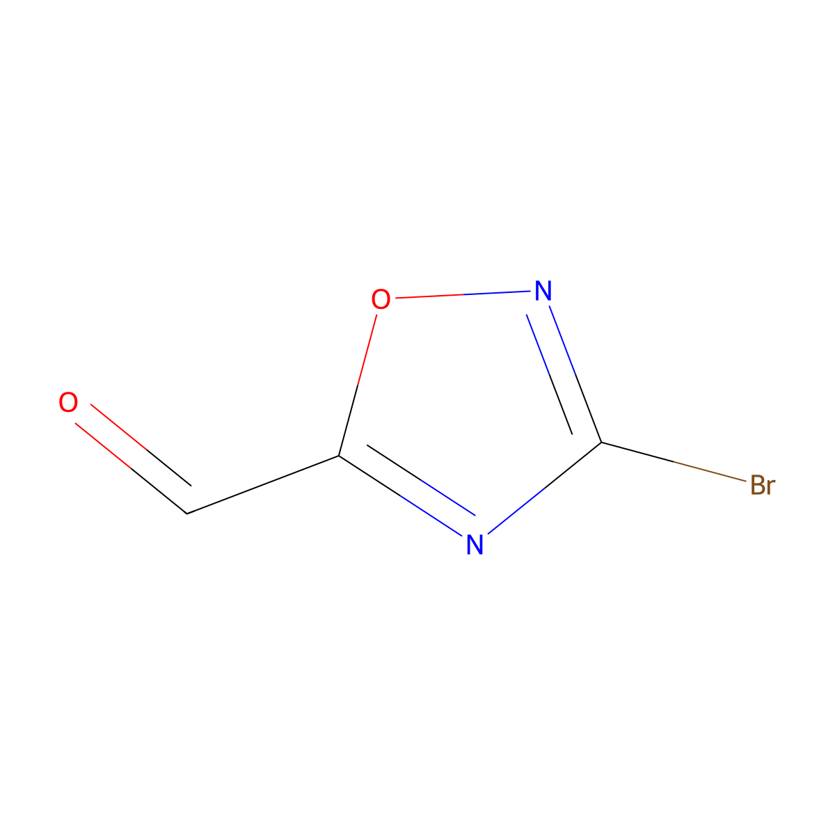 (3-Bromo-[1,2,4]oxadiazol-5-yl)-methanol molecular structure, CAS 1783972-45-1