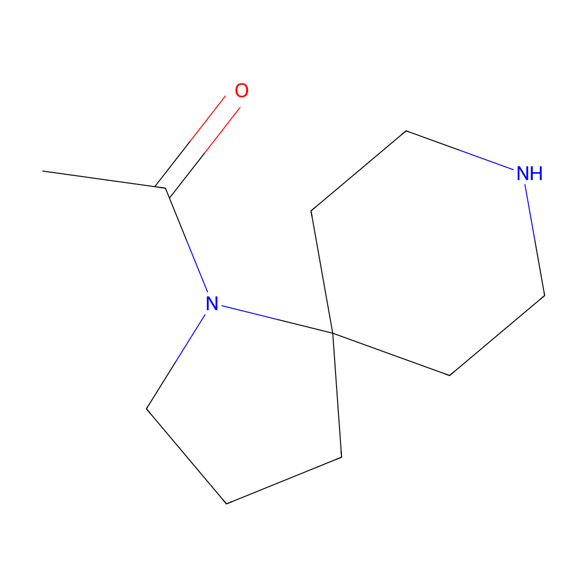 1-(1,8-Diazaspiro[4.5]decan-1-yl)ethan-1-one molecular structure, CAS 1784089-80-0