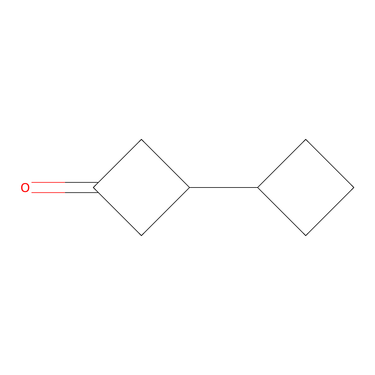 3-Cyclobutylcyclobutan-1-one molecular structure, CAS 1784140-22-2