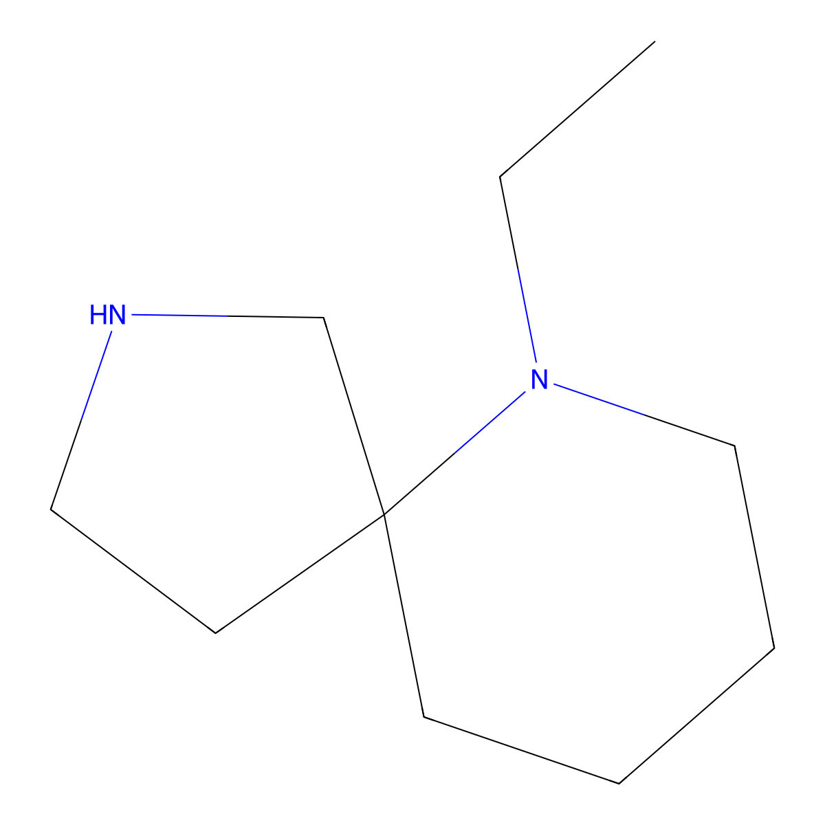 6-Ethyl-2,6-diazaspiro[4.5]decane molecular structure, CAS 1784236-47-0