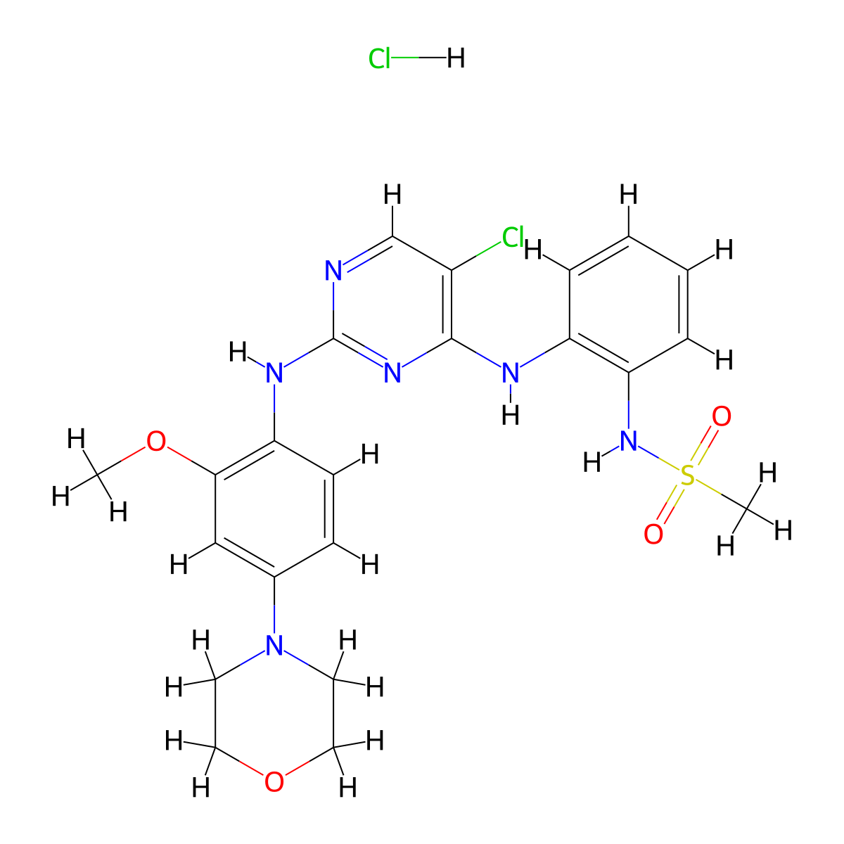 CZC 54252 hydrochloride molecular structure, CAS 1784253-05-9