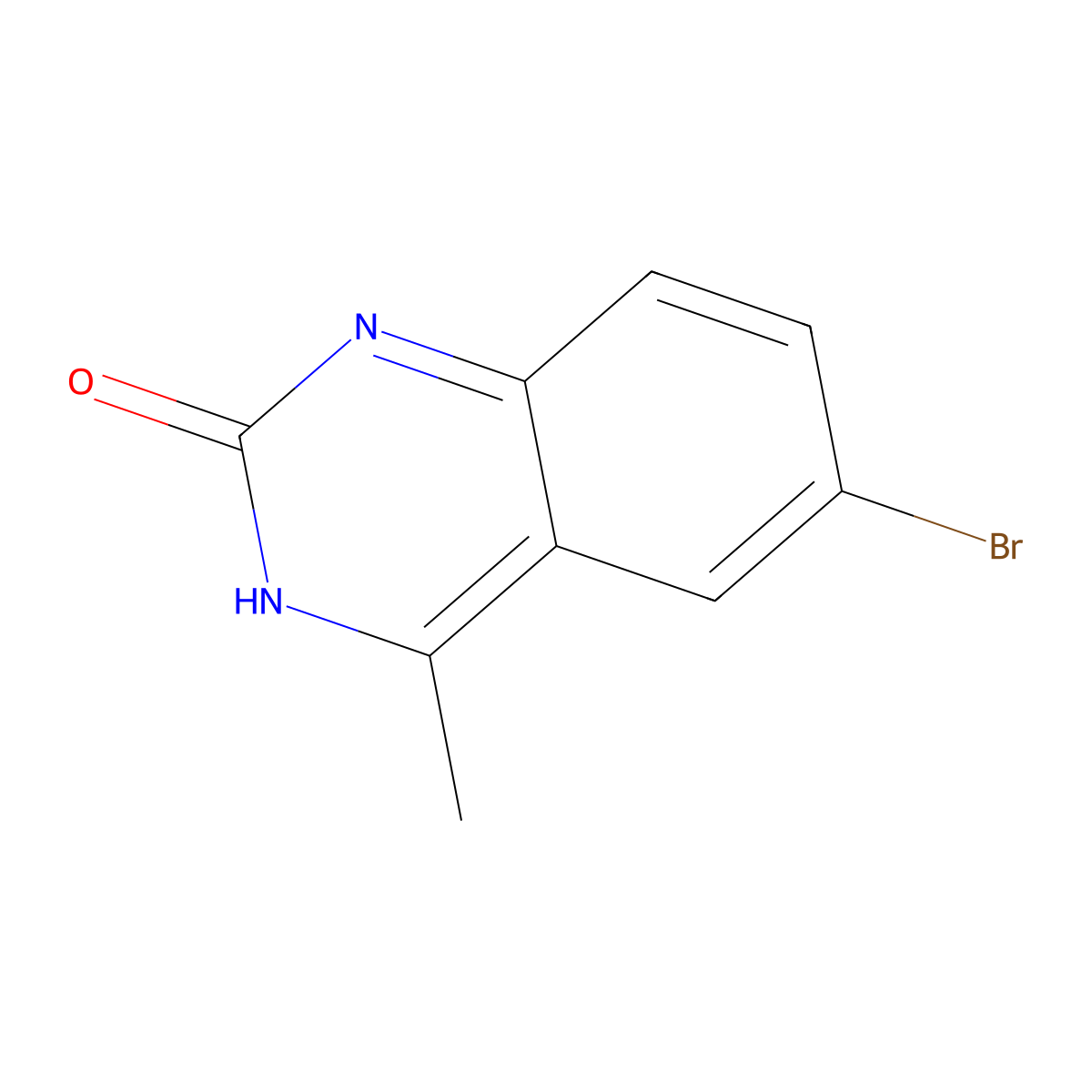 6-Bromo-4-methylquinazolin-2-OL molecular structure, CAS 1784294-10-5