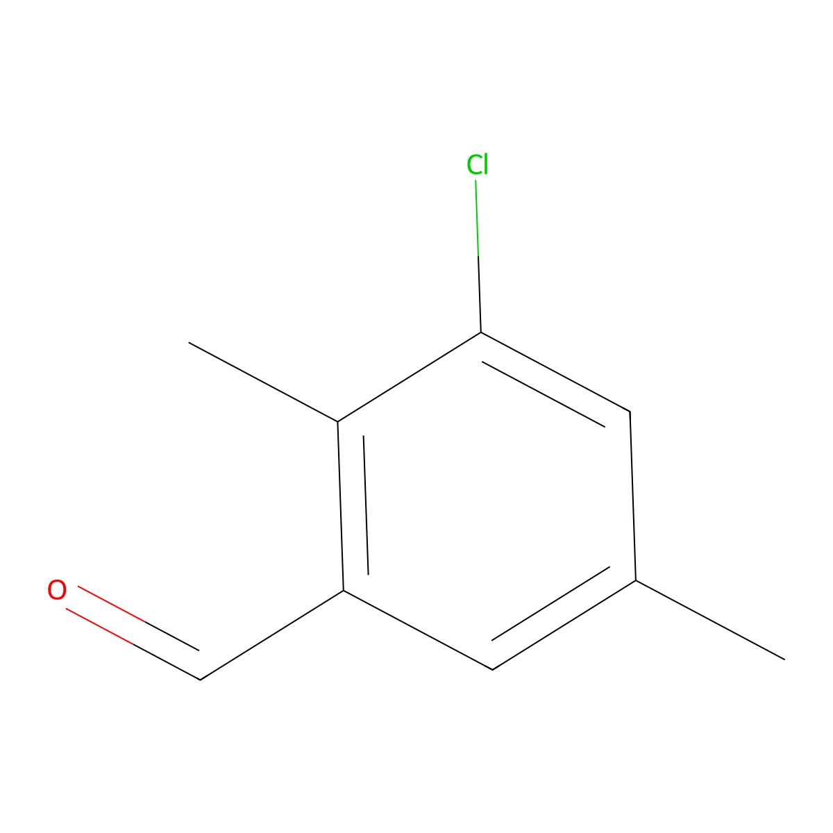 3-Chloro-2,5-dimethylbenzaldehyde molecular structure, CAS 1784344-25-7