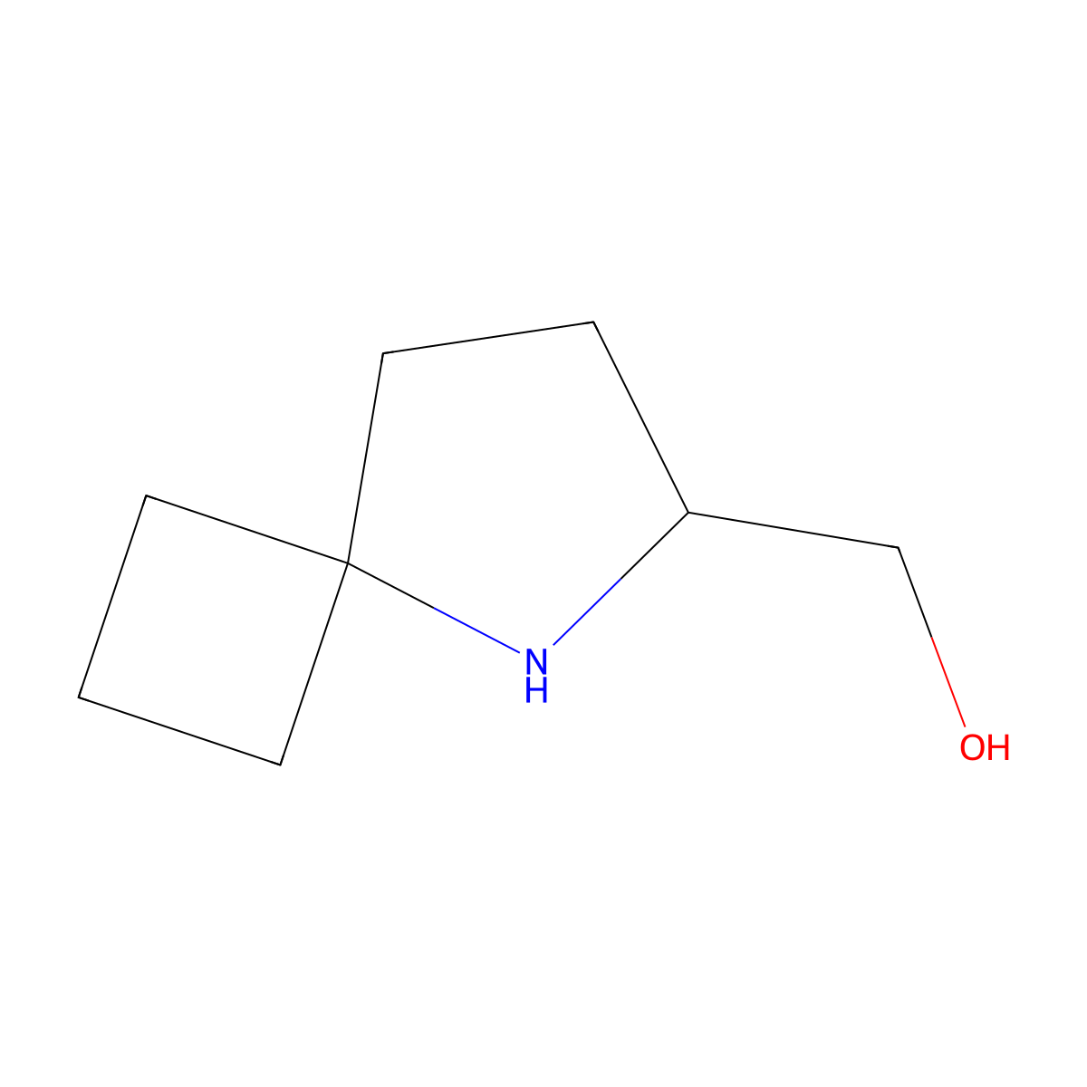 {5-Azaspiro[3.4]octan-6-yl}methanol molecular structure, CAS 1784389-88-3