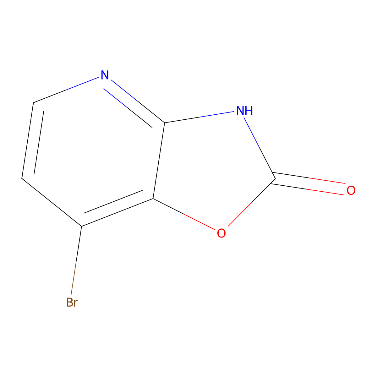 7-Bromo-[1,3]oxazolo[4,5-b]pyridin-2-ol molecular structure, CAS 1784534-06-0
