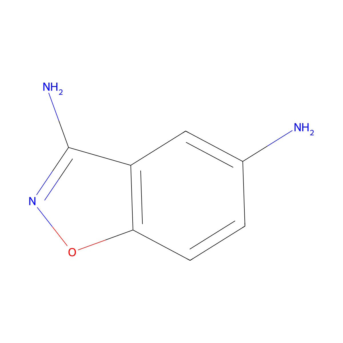 Benzo[d]isoxazole-3,5-diamine molecular structure, CAS 1784572-16-2