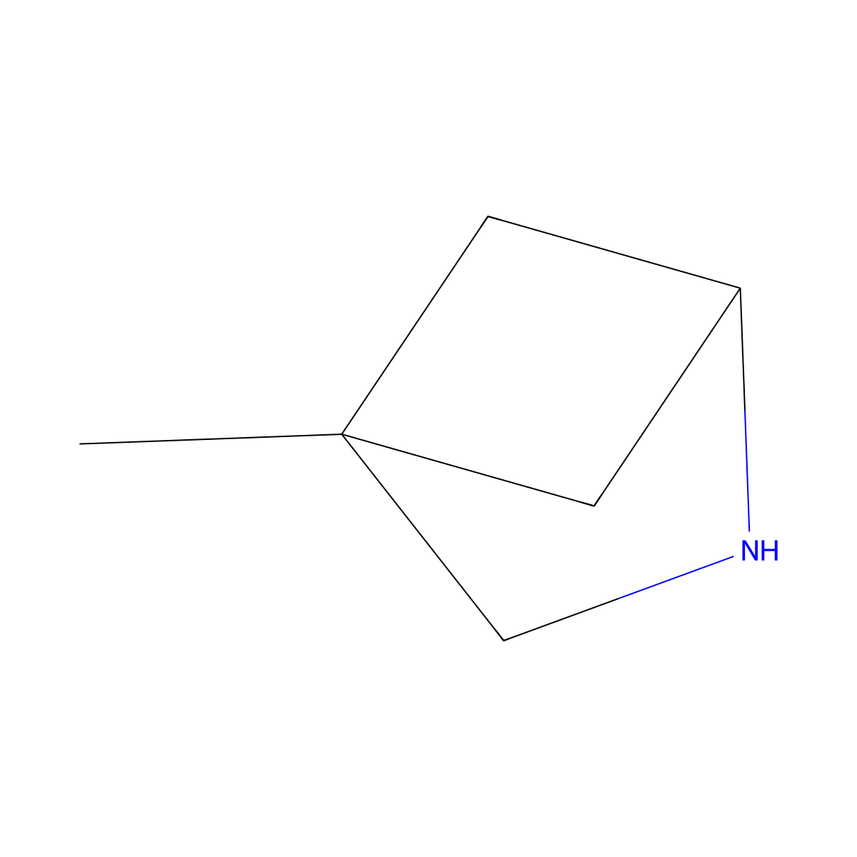4-Methyl-2-azabicyclo[2.1.1]hexane molecular structure, CAS 1784576-69-7
