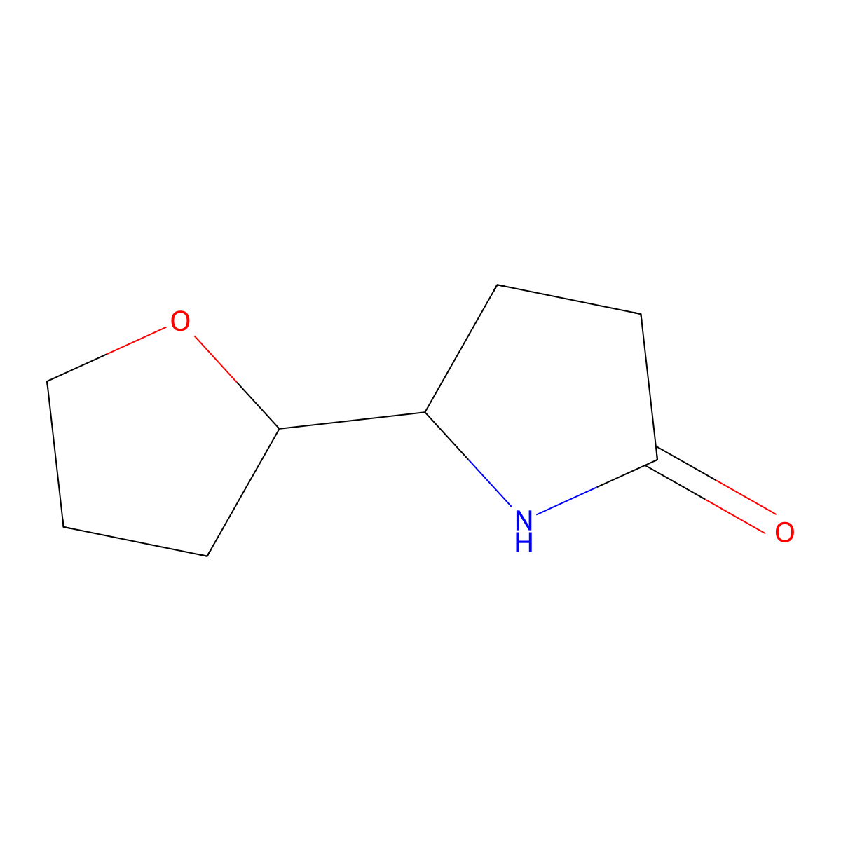 5-(Oxolan-2-yl)pyrrolidin-2-one molecular structure, CAS 1784651-43-9