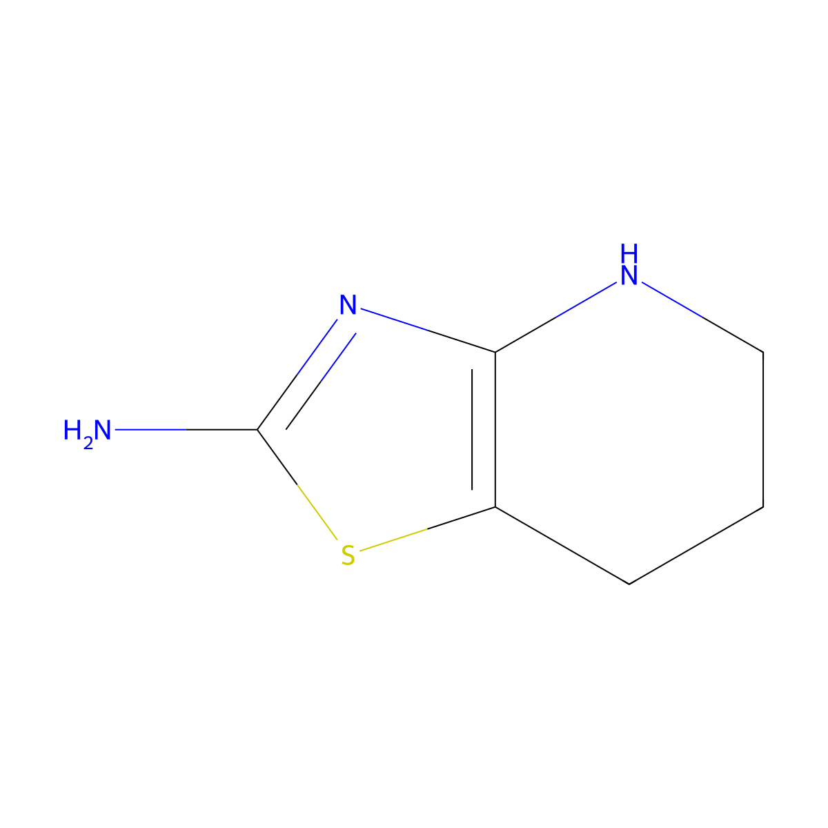 4H,5H,6H,7H-[1,3]Thiazolo[4,5-b]pyridin-2-amine molecular structure, CAS 1784677-65-1