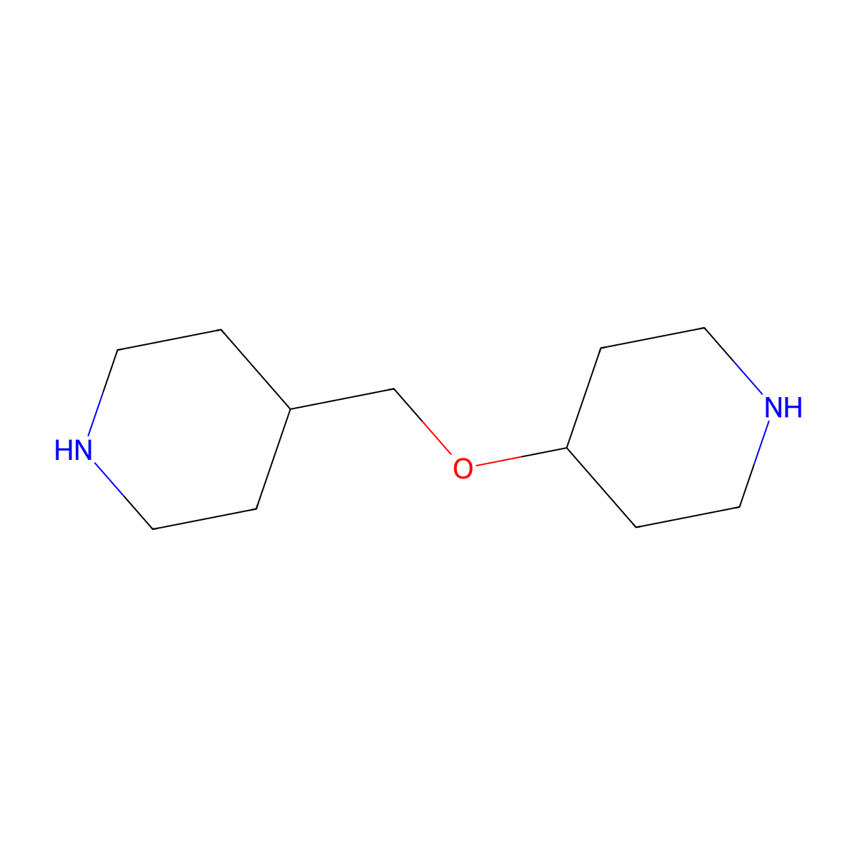 4-[(Piperidin-4-yl)methoxy]piperidine molecular structure, CAS 1784859-49-9