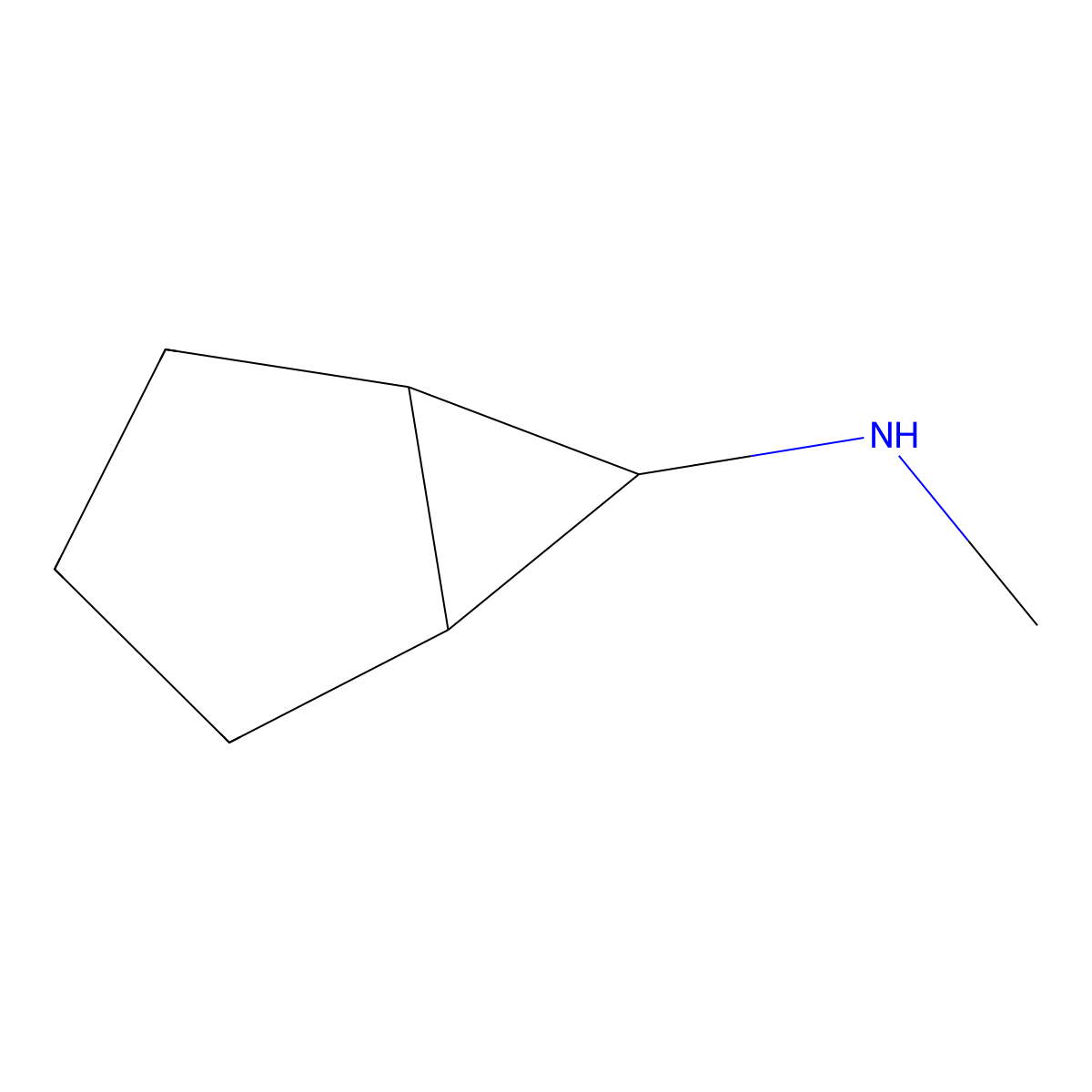 N-Methylbicyclo[3.1.0]hexan-6-amine molecular structure, CAS 1784937-69-4