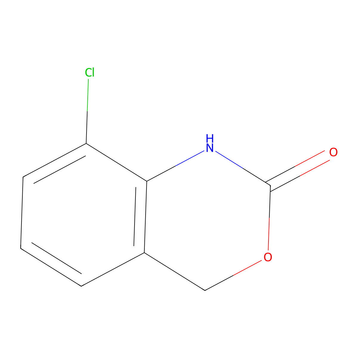8-Chloro-1H-benzo[d][1,3]oxazin-2(4H)-one molecular structure, CAS 1785201-50-4