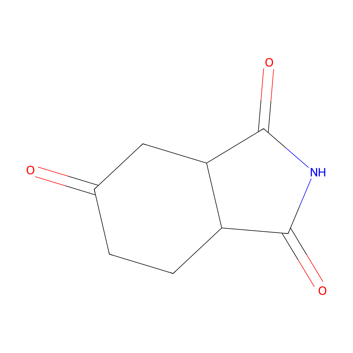 Tetrahydro-1H-isoindole-1,3,5(2H,6H)-trione molecular structure, CAS 1785213-77-5