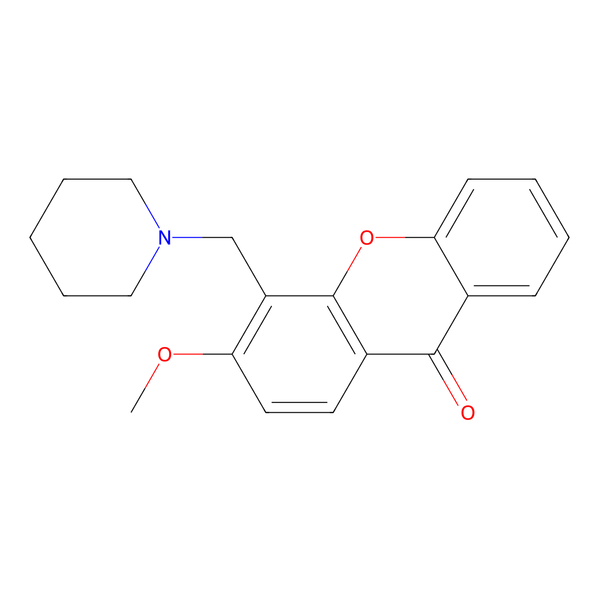 Mepixanox molecular structure, CAS 17854-59-0