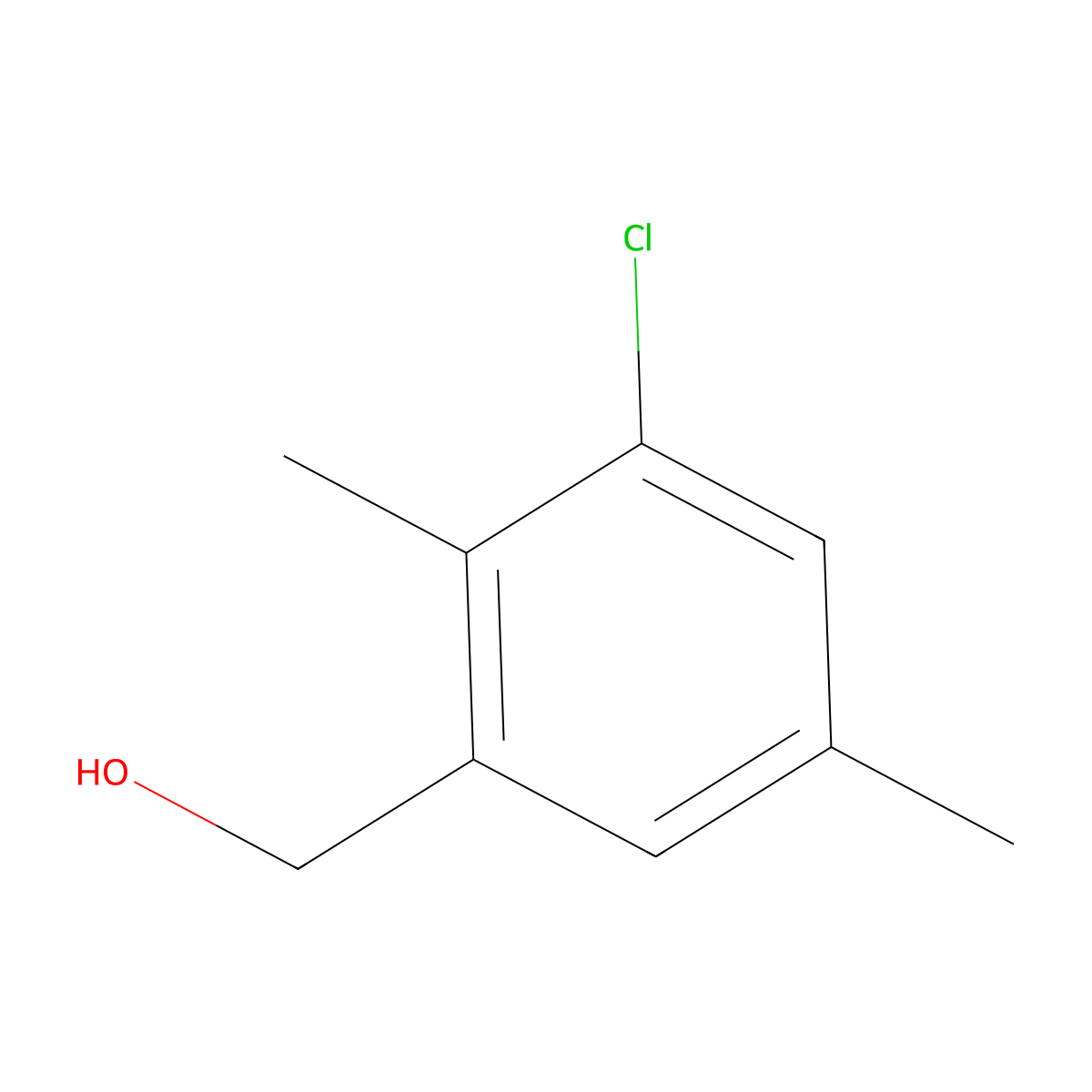 (3-Chloro-2,5-dimethylphenyl)methanol molecular structure, CAS 1785478-30-9