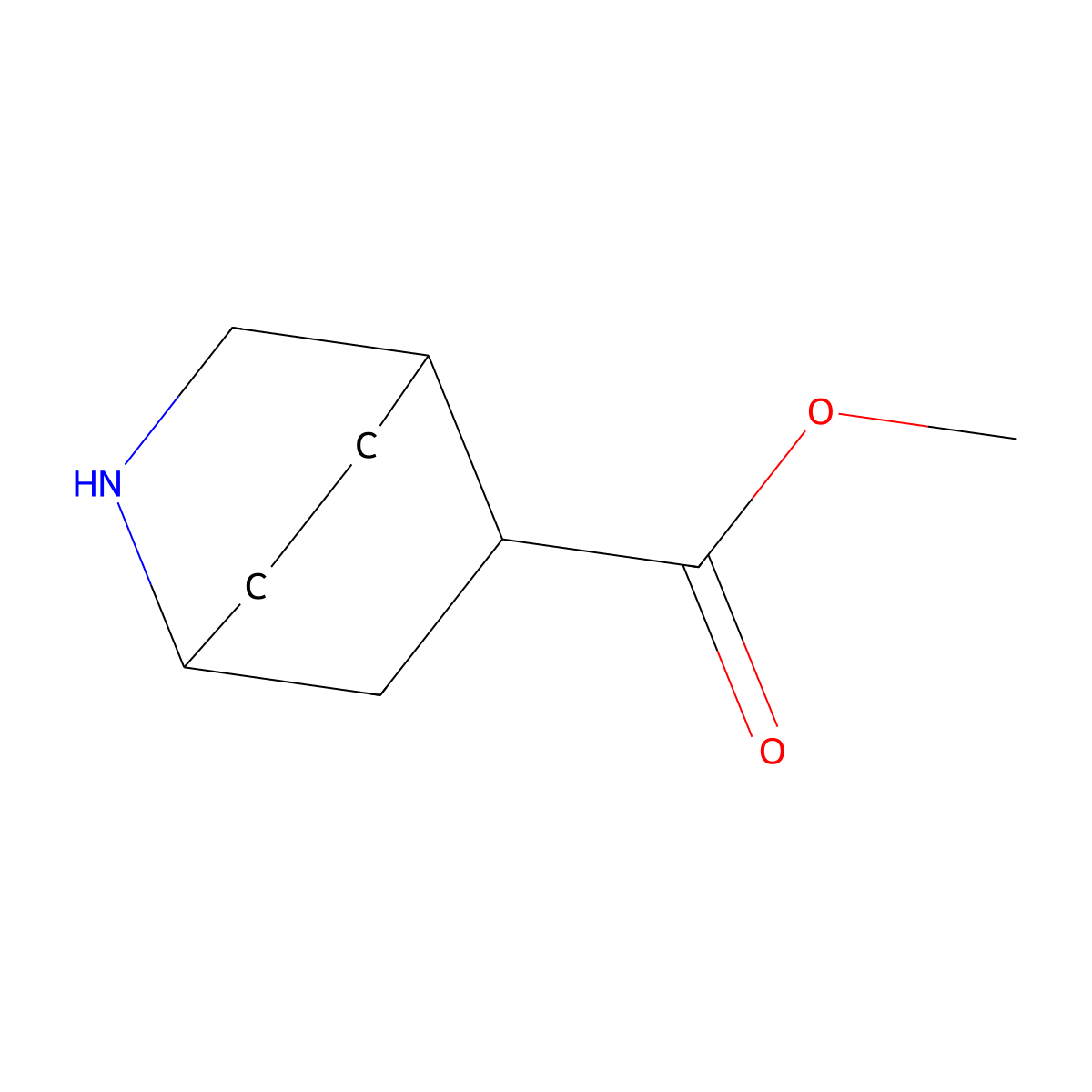 Methyl 2-azabicyclo[2.2.2]octane-5-carboxylate molecular structure, CAS 1785481-13-1