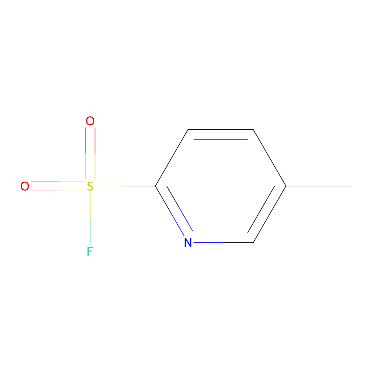 5-Methylpyridine-2-sulfonyl fluoride molecular structure, CAS 1785524-27-7
