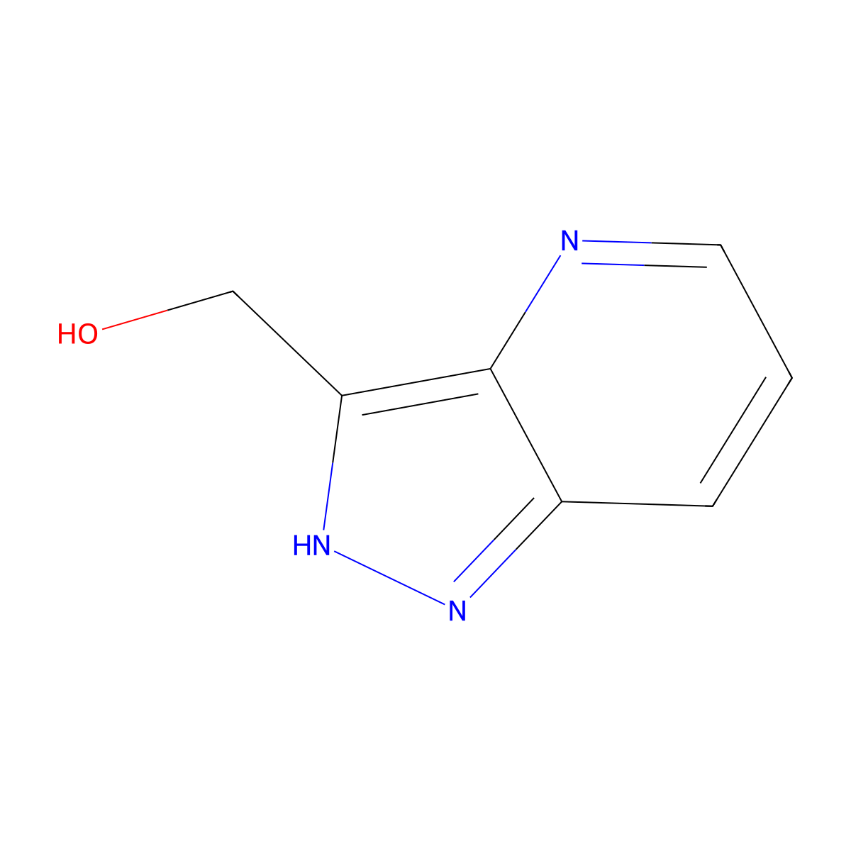 (1H-pyrazolo[4,3-b]pyridin-3-yl)methanol molecular structure, CAS 1785566-87-1