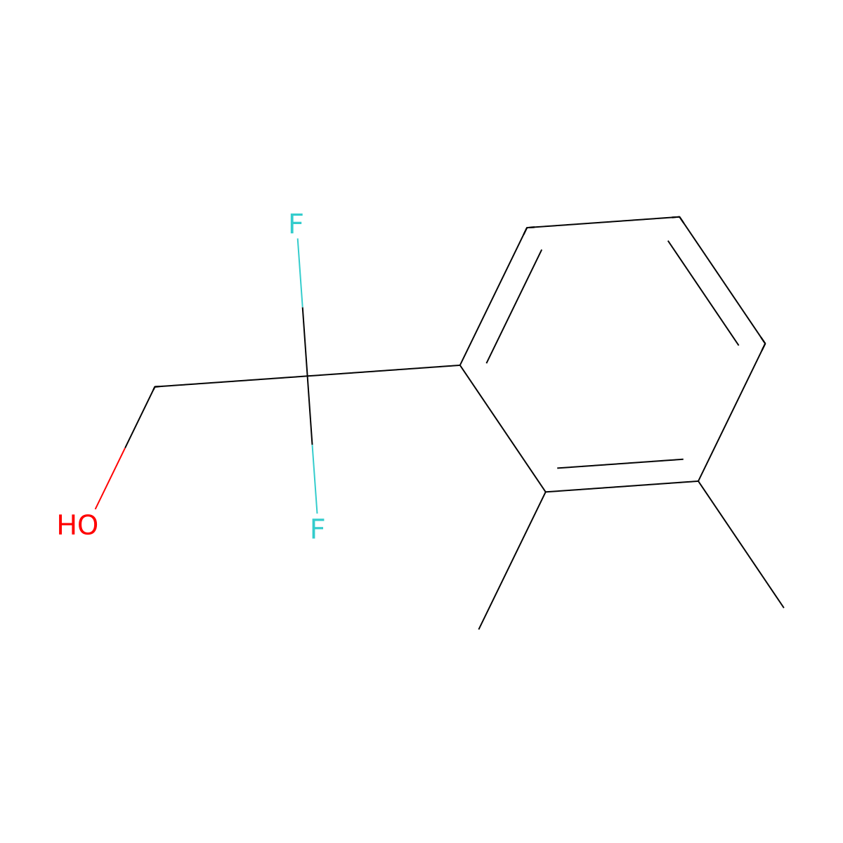 2-(2,3-Dimethylphenyl)-2,2-difluoroethan-1-ol molecular structure, CAS 1785617-00-6