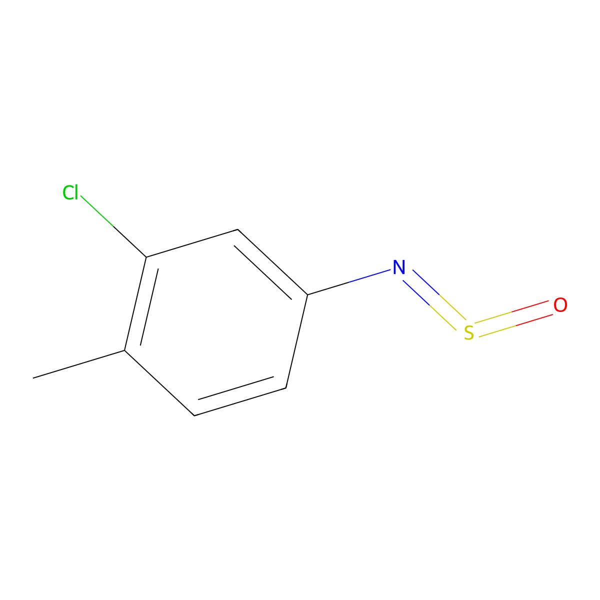 2-Chloro-1-methyl-4-(sulfinylamino)benzene molecular structure, CAS 1785760-87-3