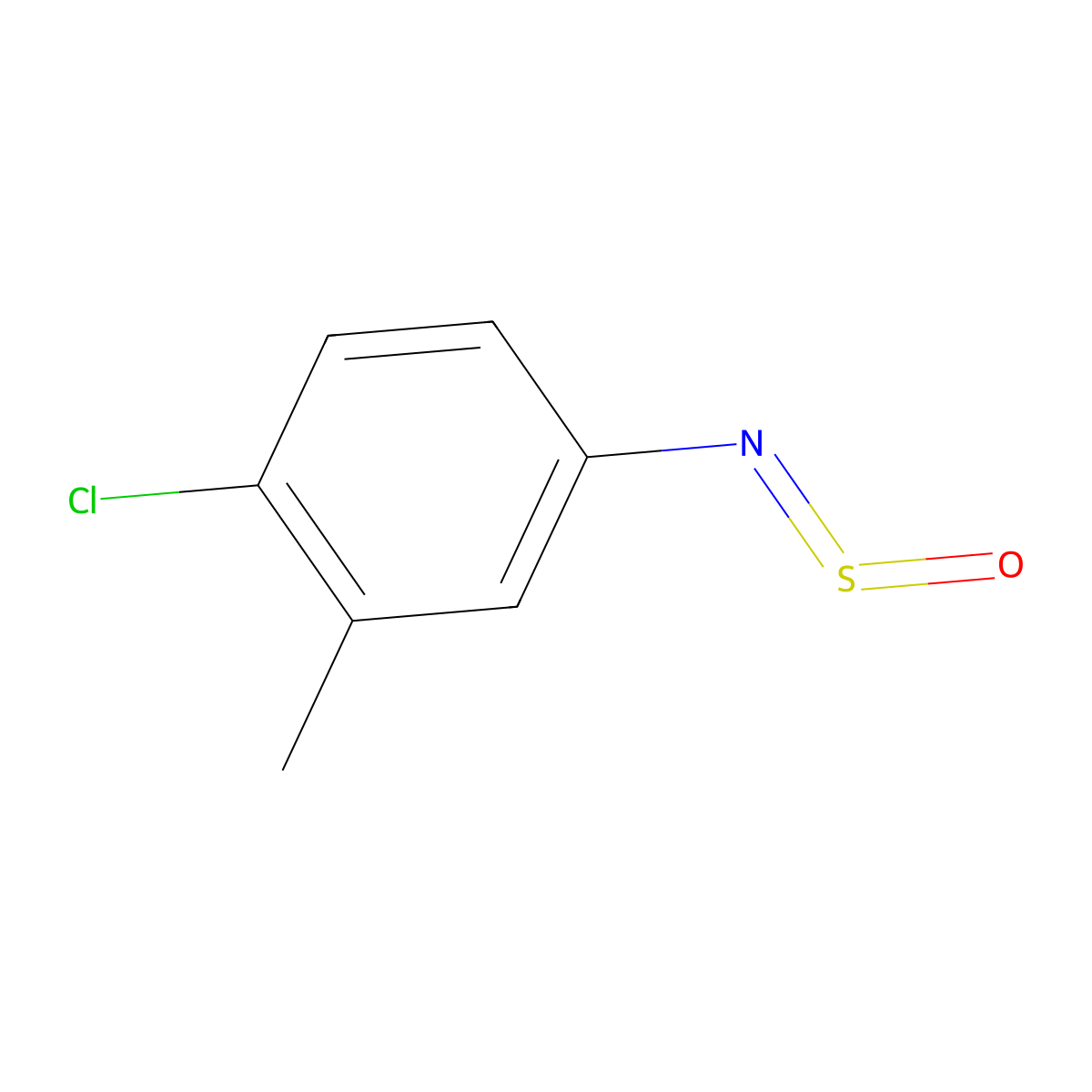 1-Chloro-2-methyl-4-(sulfinylamino)benzene molecular structure, CAS 1785760-98-6
