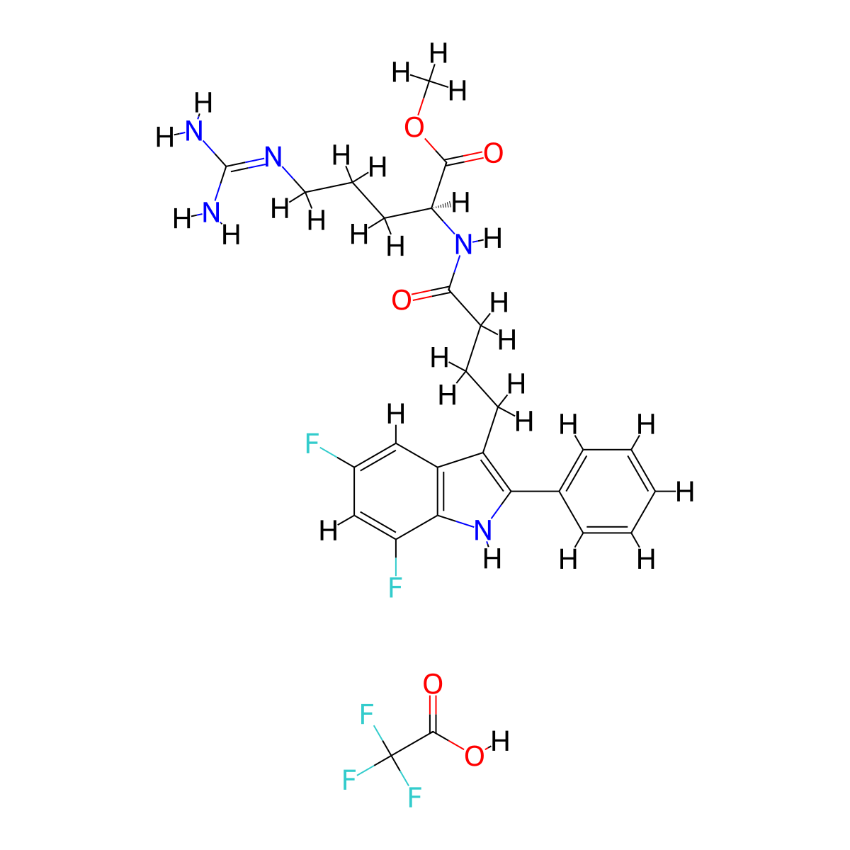 L-803,087 Trifluoroacetate molecular structure, CAS 1786412-46-1