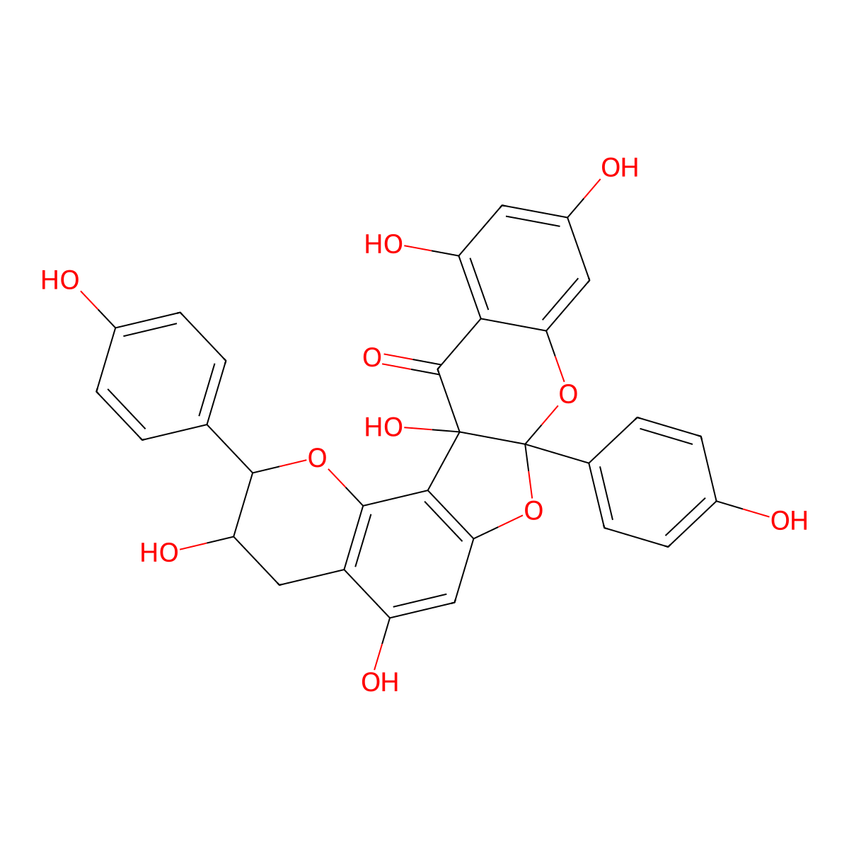Daphnodorin G molecular structure, CAS 178664-65-8