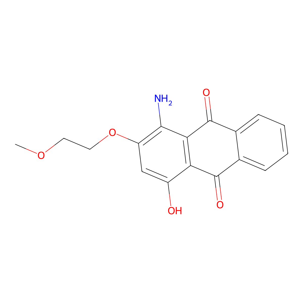 Disperse Red 59 molecular structure, CAS 17869-10-2