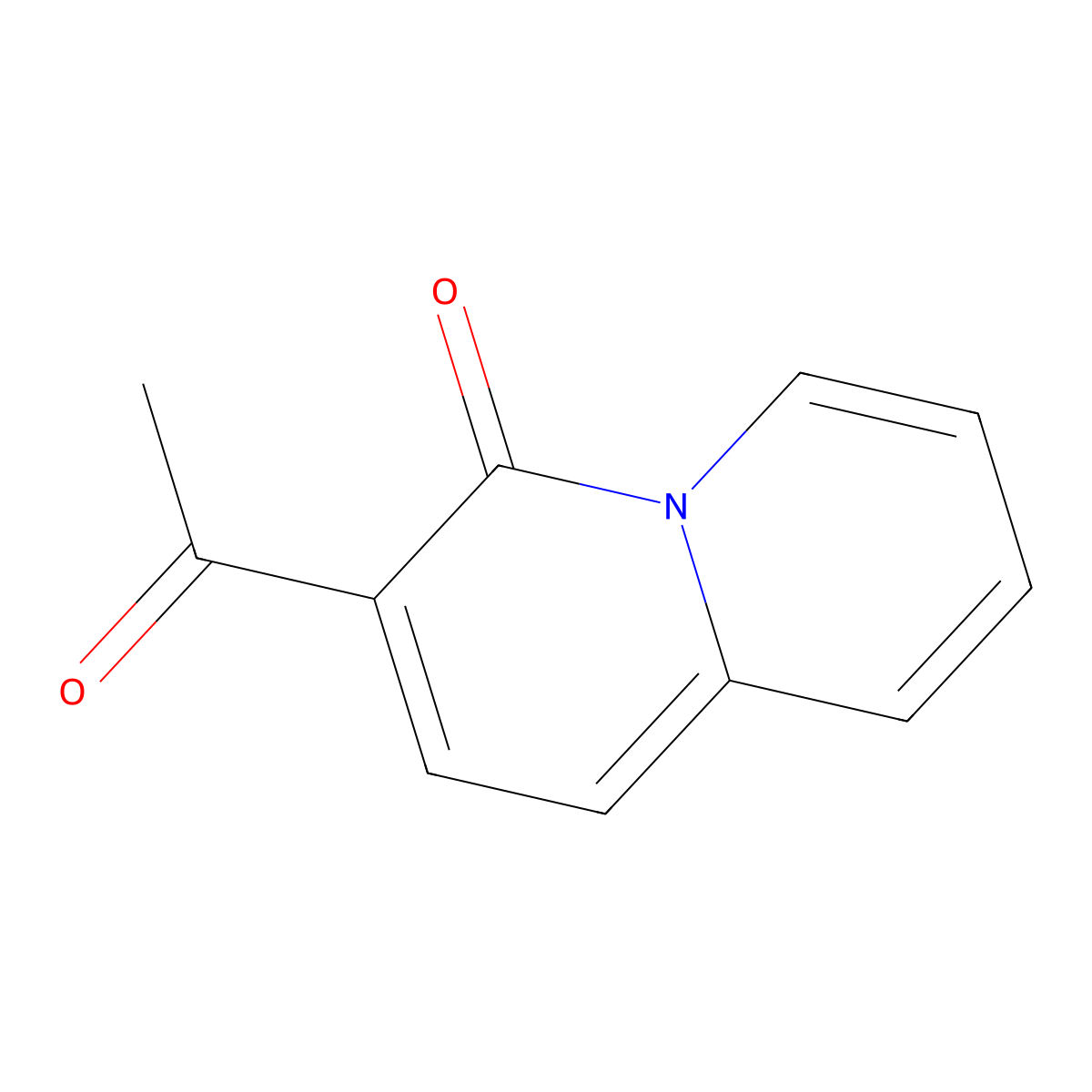 3-Acetyl-quinolizin-4-one molecular structure, CAS 1788-36-9