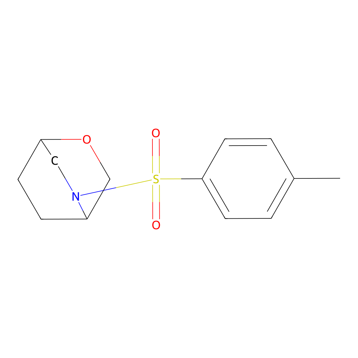 5-Tosyl-2-oxa-5-azabicyclo[2.2.2]octane molecular structure, CAS 1788044-07-4