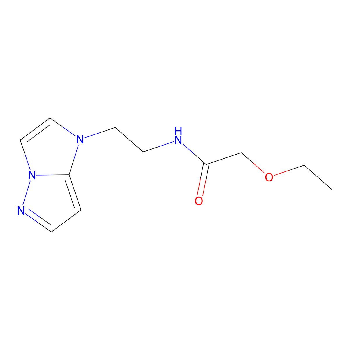 N-(2-(1H-imidazo[1,2-b]pyrazol-1-yl)ethyl)-2-ethoxyacetamide molecular structure, CAS 1788532-56-8
