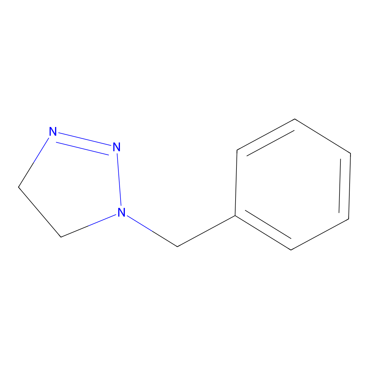 1-Benzyltriazoline molecular structure, CAS 17886-25-8