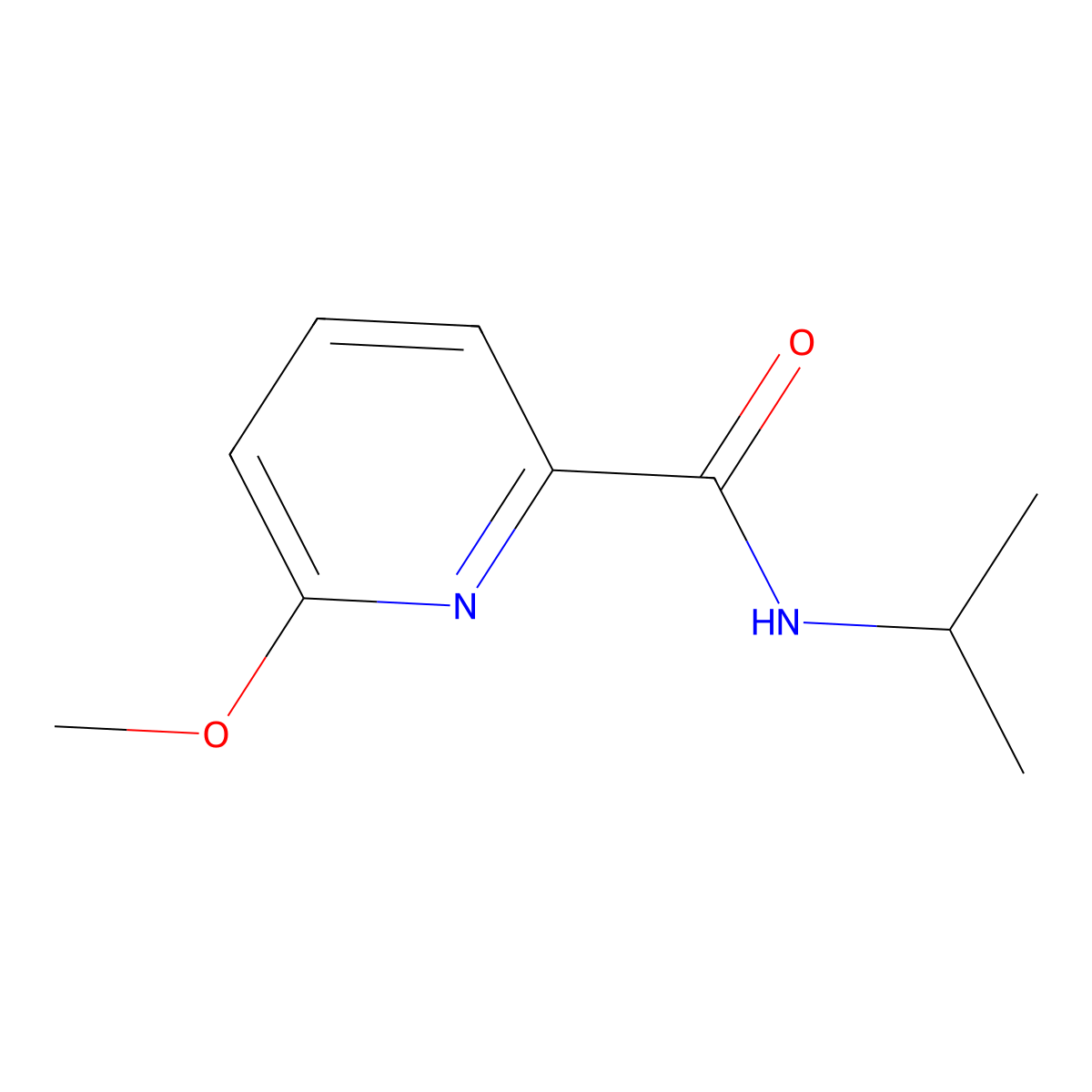 N-Isopropyl-6-methoxypyridine-2-carboxamide molecular structure, CAS 1788637-45-5