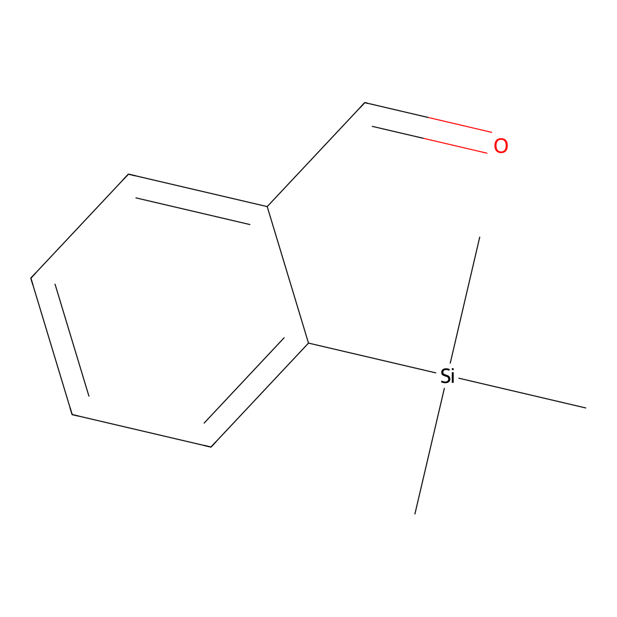 2-(Trimethylsilyl)benzaldehyde molecular structure, CAS 17887-55-7