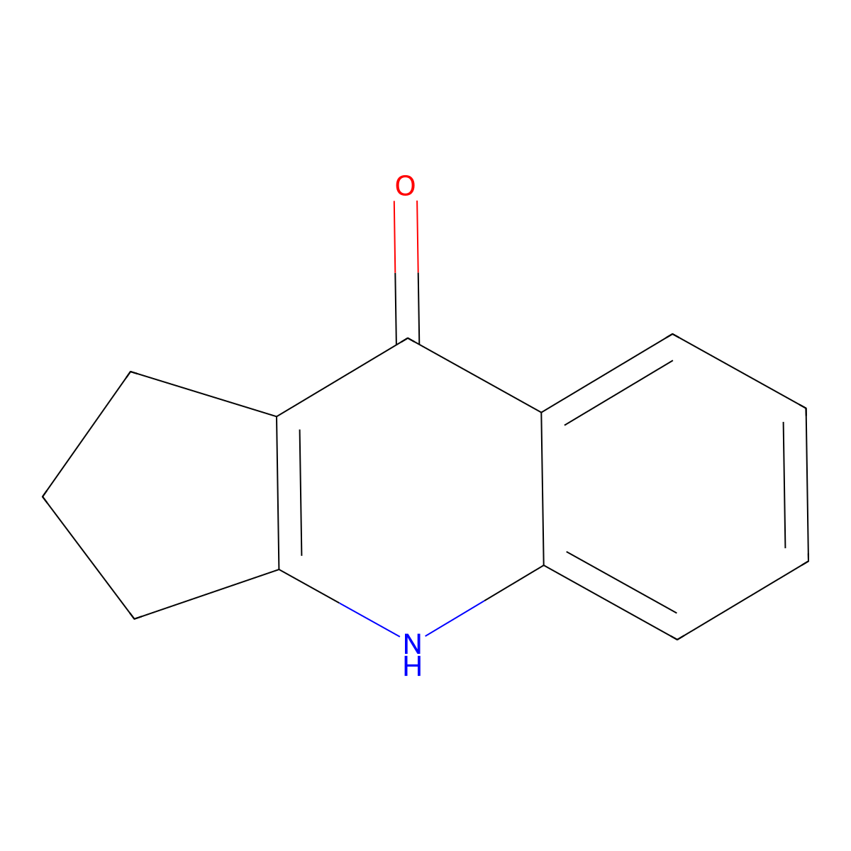 2,3-dihydro-1H-cyclopenta[b]quinolin-9-ol molecular structure, CAS 17889-92-8