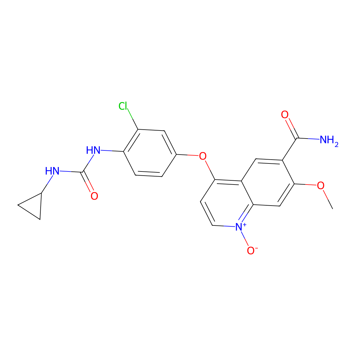 Lenvatinib N-Oxide molecular structure, CAS 1788901-86-9