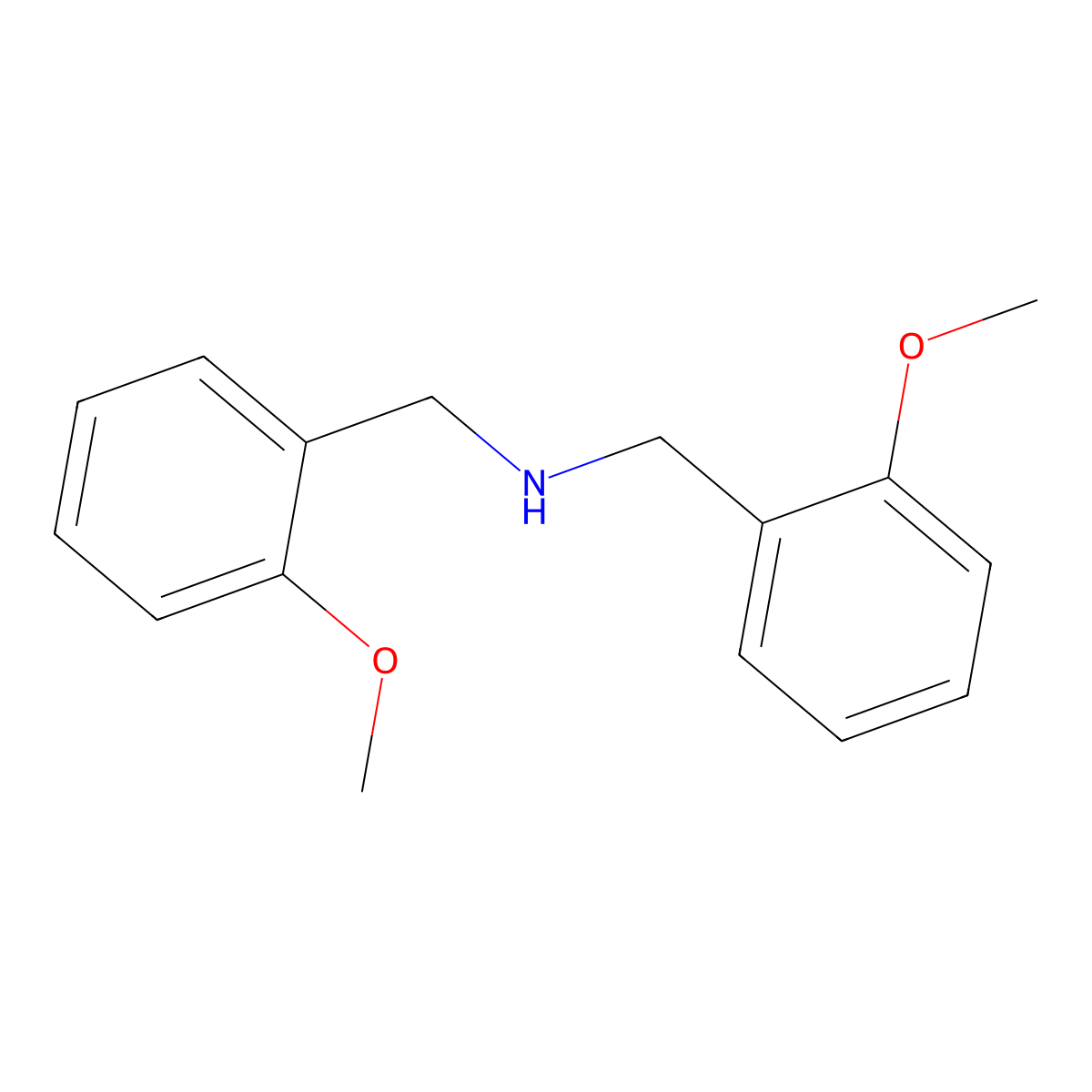 N-(2-methoxybenzyl)-1-(2-methoxyphenyl)methanamine molecular structure, CAS 178903-65-6
